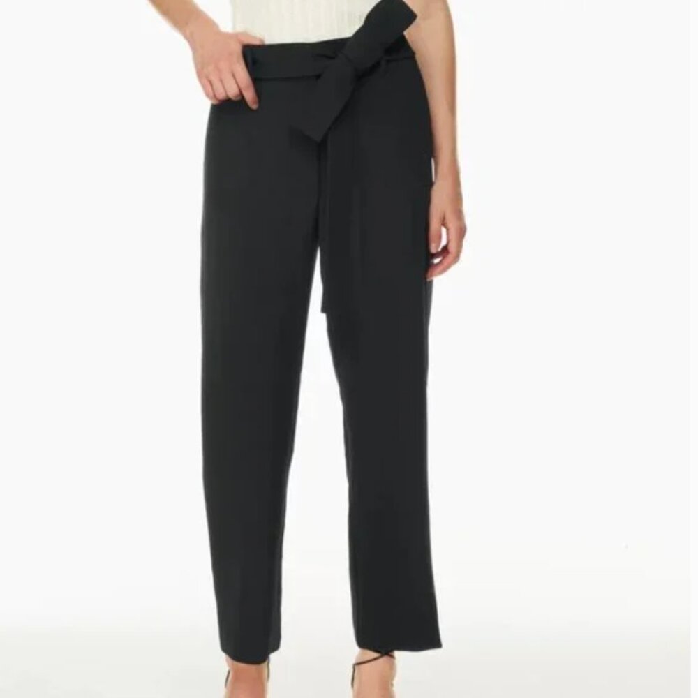 Wilfred tie-front pants